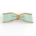 Fashion Hair Jewelry/ Ribbon Hair Clip/Diamond Hair Clip (XHB1422)